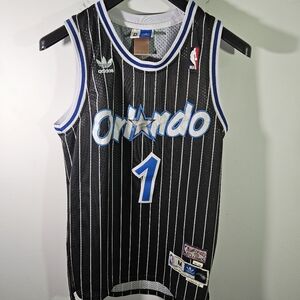 2000's Adidas NBA Hardwood Classics Orlando Magic Tracy McGrady Jersey